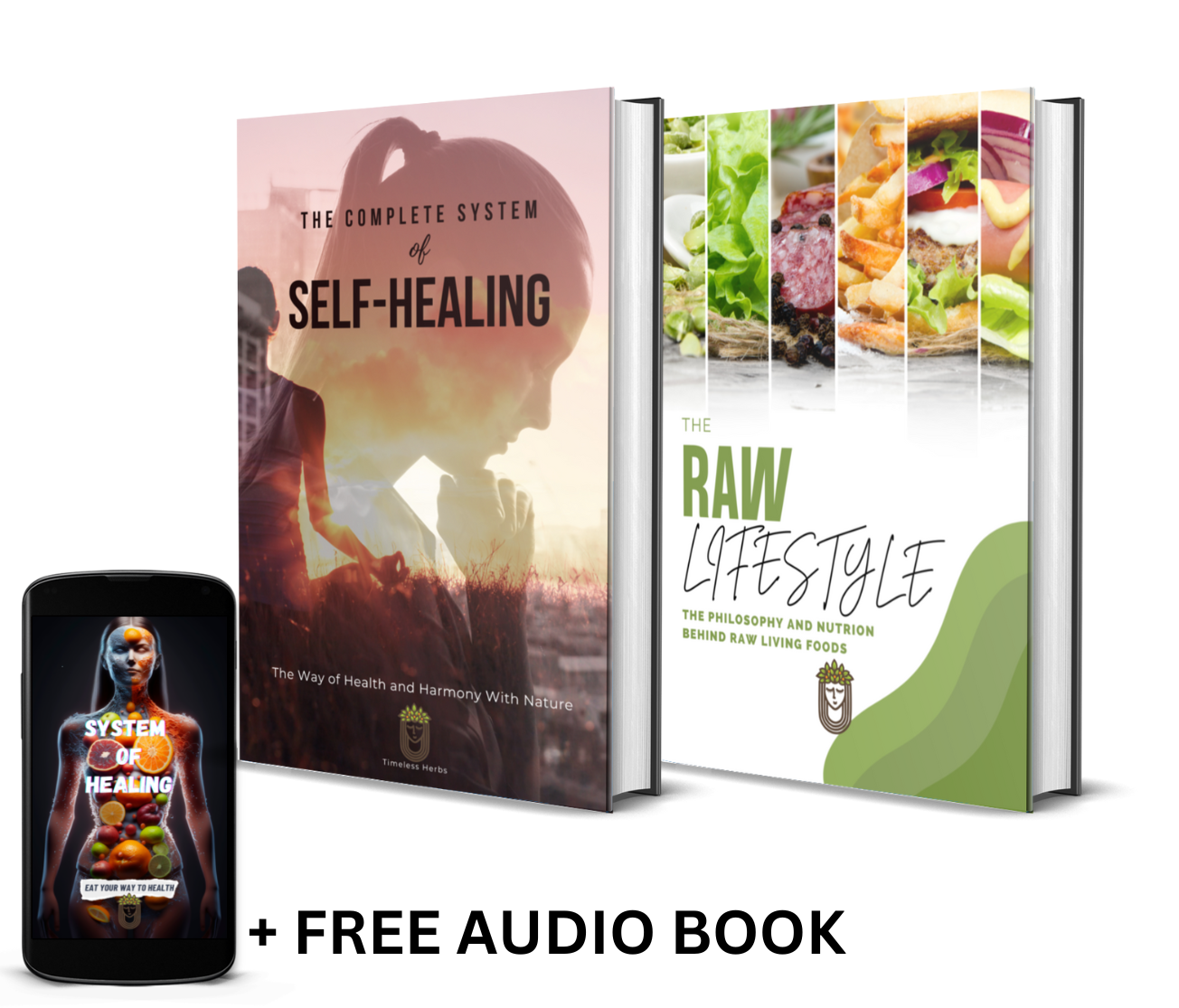 THE COMPLETE SYSTEM OF SELF-HEALING & RAW LIFESTYLE + FREE AUDIO BOOK